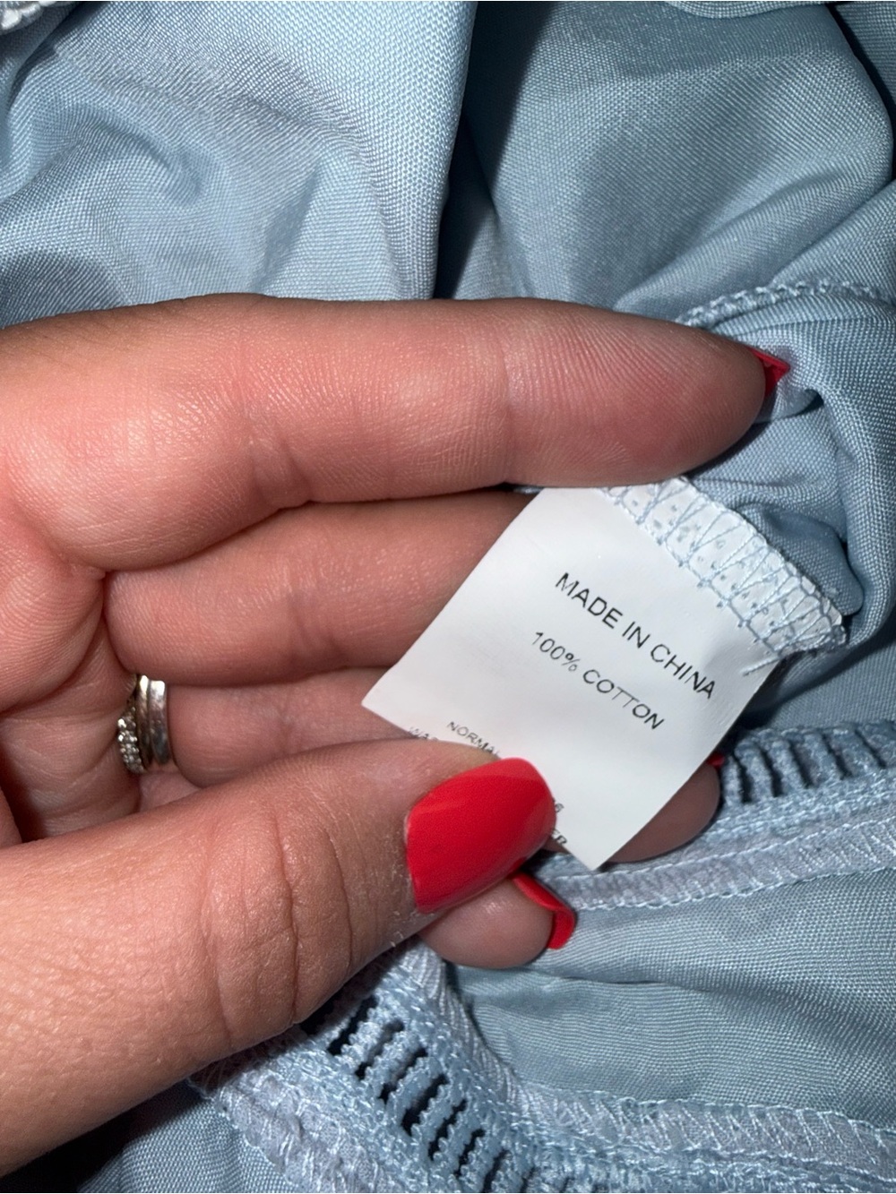 NWT Simplee (Small) Brand New Light Blue Buttoned Maxi Dress - Picture 6 of 6